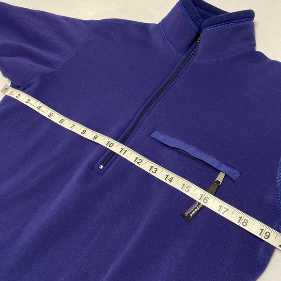 Patagonia Vintage Retro 90’s Fleece Quarter Zip Pullover Size  Small UNISEX - Picture 9 of 9